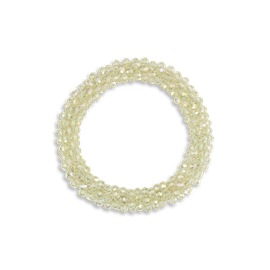 Sui Ava Beaded Hair Elastic - Lemon Sorbet